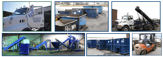 Recycling Services: Trucks, Bins & Storage